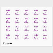 Maid of Honor Simply Love Ronde Sticker (Vel)
