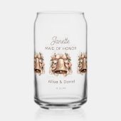 Maid of Honor Soda Glass Blikvorm Glas (Achterkant)