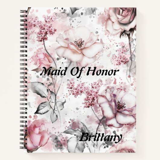 Maid of Honor Spiral Notitieboek (Voorkant)