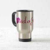 Maid of Honor Stainless Steel Travel Coffee Mug Reisbeker (Voorkant links)