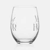Maid of Honor Stemless Wijnglas Wijnglas Zonder Voet (Links)