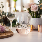 Maid of Honor Stemless Wijnglas Wijnglas Zonder Voet