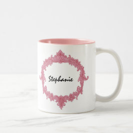 Maid of Honor Style Custom Name V01 Tweekleurige Koffiemok