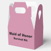 "Maid of Honor" Survival Kit Box Bedankdoosjes (Geopend)