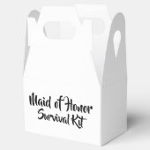 "Maid of Honor" Survival Kit Box Bedankdoosjes (Geopend)
