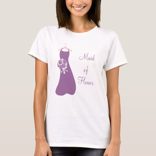 Maid of Honor T-shirt (Voorkant)