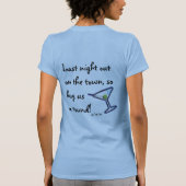 Maid of Honor T-shirt (Achterkant)