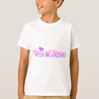 Maid of Honor T-shirt