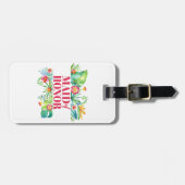 Maid of Honor Tropical Destination Wedding Bagagelabel (Voorkant horizontaal)