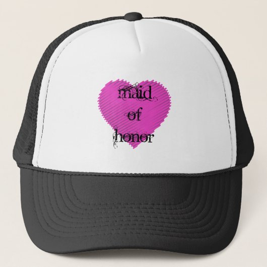 Maid of Honor Trucker Pet (Voorkant)
