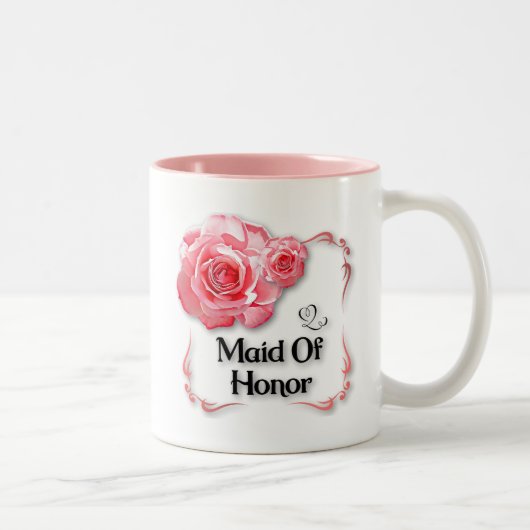 Maid of Honor Tweekleurige Koffiemok (Rechts)