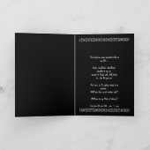 Maid of Honor Uitnodiging ROZE Jurk Petal Trim (Binnen)