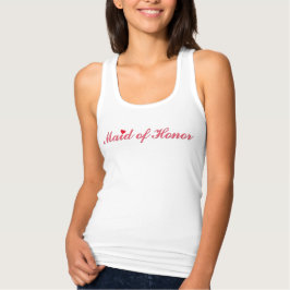 Maid of Honor Vrijgezellenfeest Bachelorette Party Tanktop