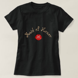 Maid of Honor vrijgezellenfeest T-shirt