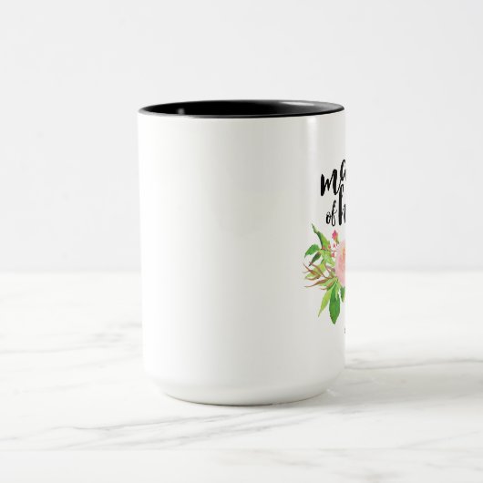 Maid of Honor Waterverf Floral Mok (Midden)
