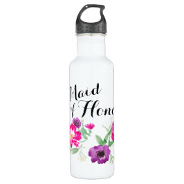 Maid of Honor Waterverf Flowers Water Waterfles