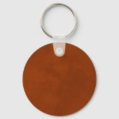 Maid of Honor Wedding Gift Rust Sinaasappel & Gold Sleutelhanger (Achterkant)