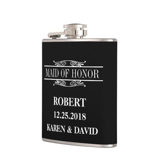 Maid of Honor Wedding Heupfles (Links)