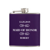 Maid of Honor Wedding Heupfles (Voorkant)