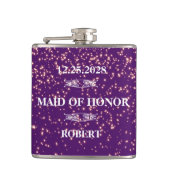 Maid of Honor Wedding Heupfles (Voorkant)