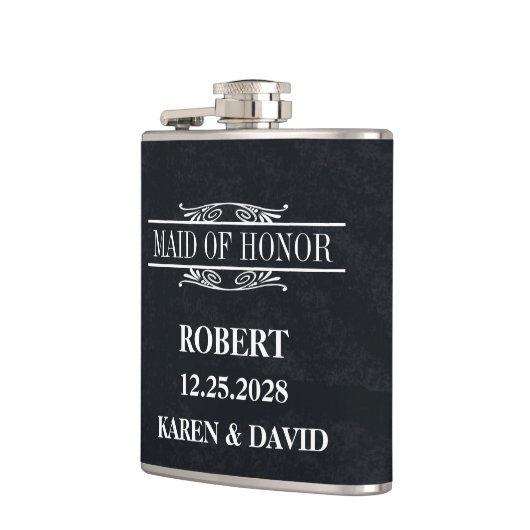 Maid of Honor Wedding Heupfles (Links)