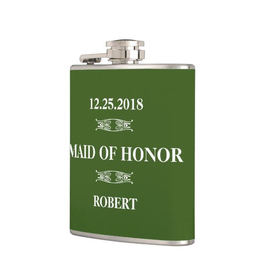 Maid of Honor Wedding Heupfles (Links)