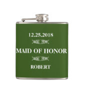 Maid of Honor Wedding Heupfles (Voorkant)