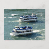 Maid of the Mist Boat: Niagara Herfsten Briefkaart (Voorkant)