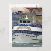 Maid of the Mist Boat - Niagara Herfsten Briefkaart (Voorkant / Achterkant)