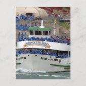 Maid of the Mist Boat - Niagara Herfsten Briefkaart (Voorkant)