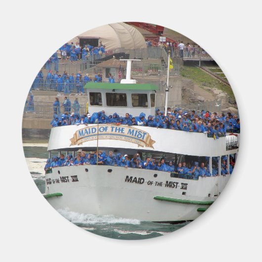 Maid of the Mist Boat - Niagara Herfsten Magneet (Voorkant)