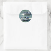Maid of the Mist Boat: Niagara Herfsten Ronde Sticker (Tas)