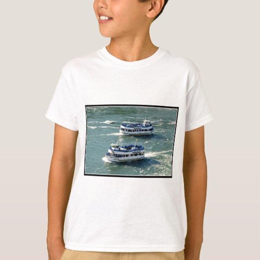 Maid of the Mist Boat: Niagara Herfsten T-shirt (Voorkant)