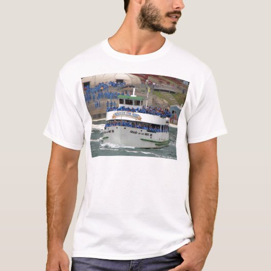 Maid of the Mist Boat - Niagara Herfsten T-shirt (Voorkant)