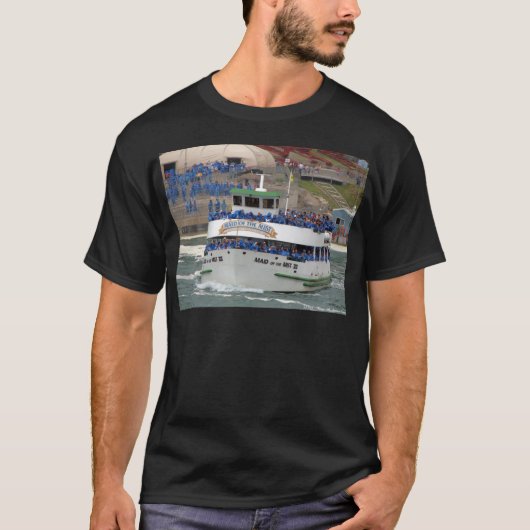 Maid of the Mist Boat - Niagara Herfsten T-shirt (Voorkant)