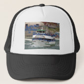 Maid of the Mist Boat - Niagara Herfsten Trucker Pet (Voorkant)