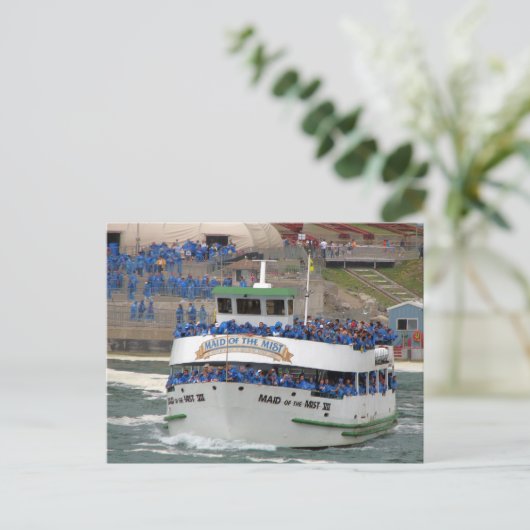 Maid of the Mist briefkaart (Staand voorkant)