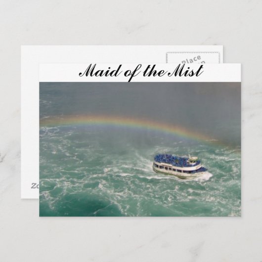 Maid of the Mist Briefkaart (Voorkant / Achterkant)