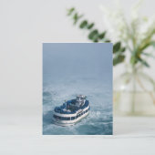 Maid of the Mist Close Up Niagara Herfsten, Canada Briefkaart (Staand voorkant)