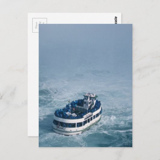 Maid of the Mist Close Up Niagara Herfsten, Canada Briefkaart (Voorkant / Achterkant)