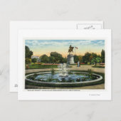 Maid of the Mist Fountain, Washington Statue Briefkaart (Voorkant / Achterkant)