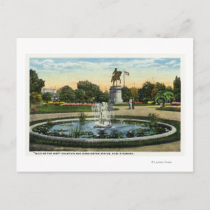 Maid of the Mist Fountain, Washington Statue Briefkaart