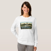Maid of the Mist Fountain, Washington Statue T-shirt (Voorkant volledig)
