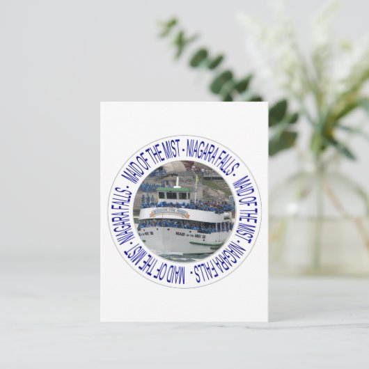 Maid of the mist - Niagara Herfsten Briefkaart (Staand voorkant)