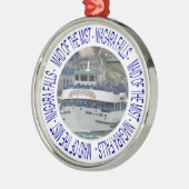 Maid of the mist - Niagara Herfsten Metalen Ornament (Links)