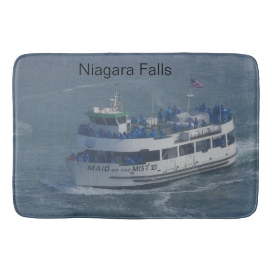 Maid of the mist op de Niagara rivier . Badmat (Voorkant)