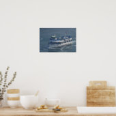 Maid of the mist op de Niagara rivier Poster (Keuken)