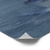 Maid of the mist op de Niagara rivier Poster (Hoek)