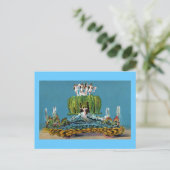 Maid of the Mist Parade Float  Briefkaart (Staand voorkant)