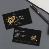 Maid Residentiële en Commerciële Schoonmaak Duster Visitekaartje